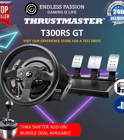 Thrustmaster T300 RS GT - Gran Turismo Edition Racing Wheel (PS5,PS4,PC)